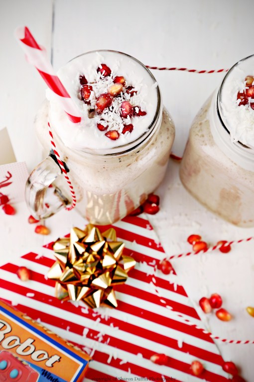 Healthy Eggnog Smoothie